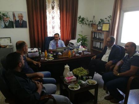 دائرة كبار السن تزور اكرام المسنيين 